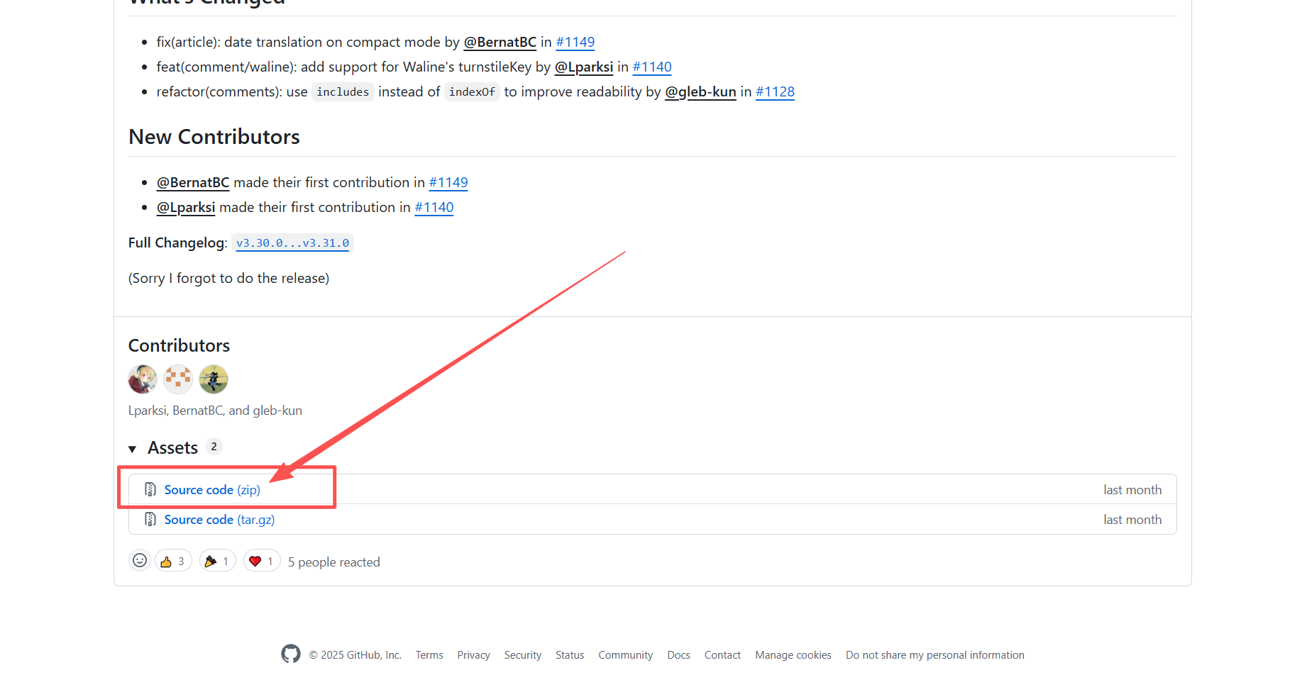 Stack Github Releases